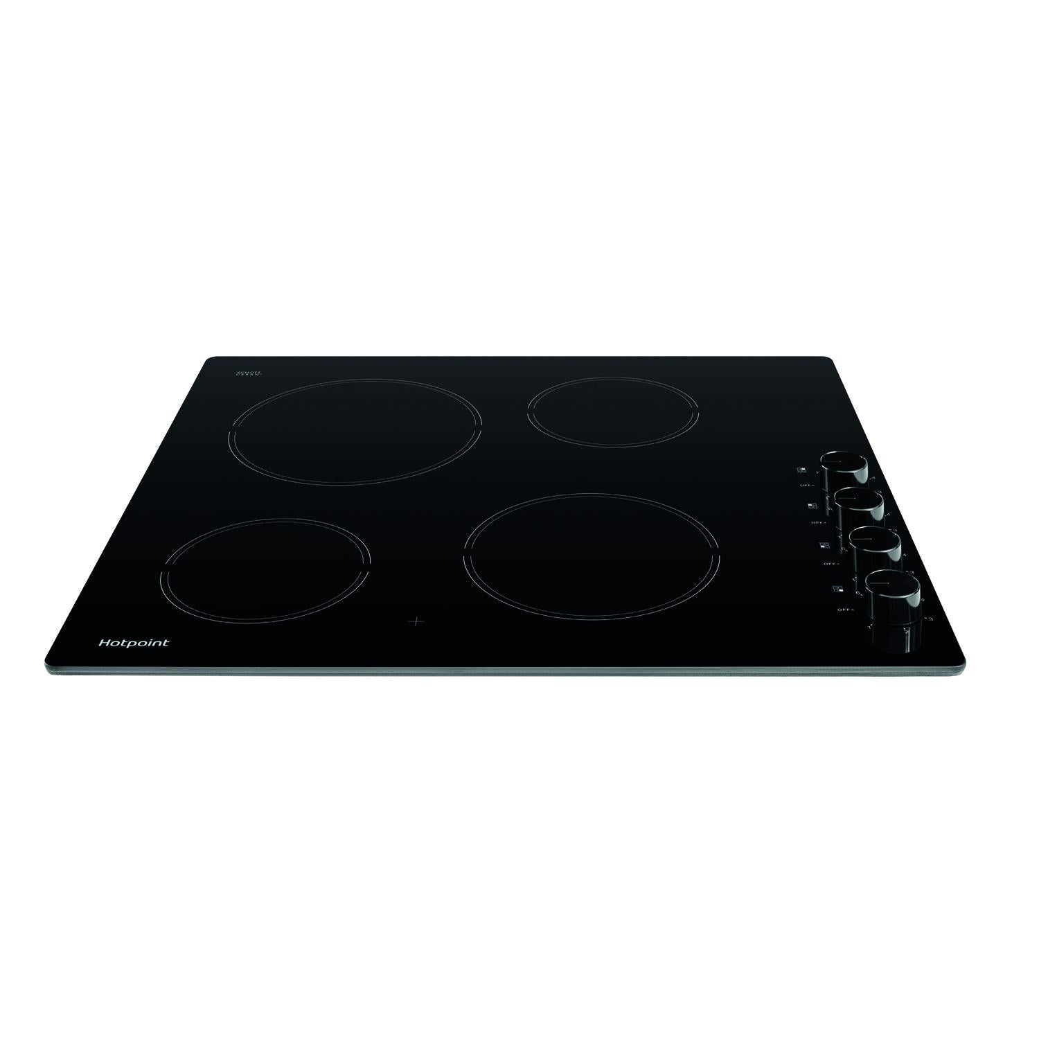 Hotpoint HR620RH 58cm Ceramic Hob - Black