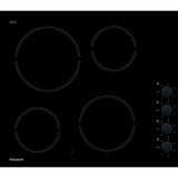 Hotpoint HR620RH 58cm Ceramic Hob - Black