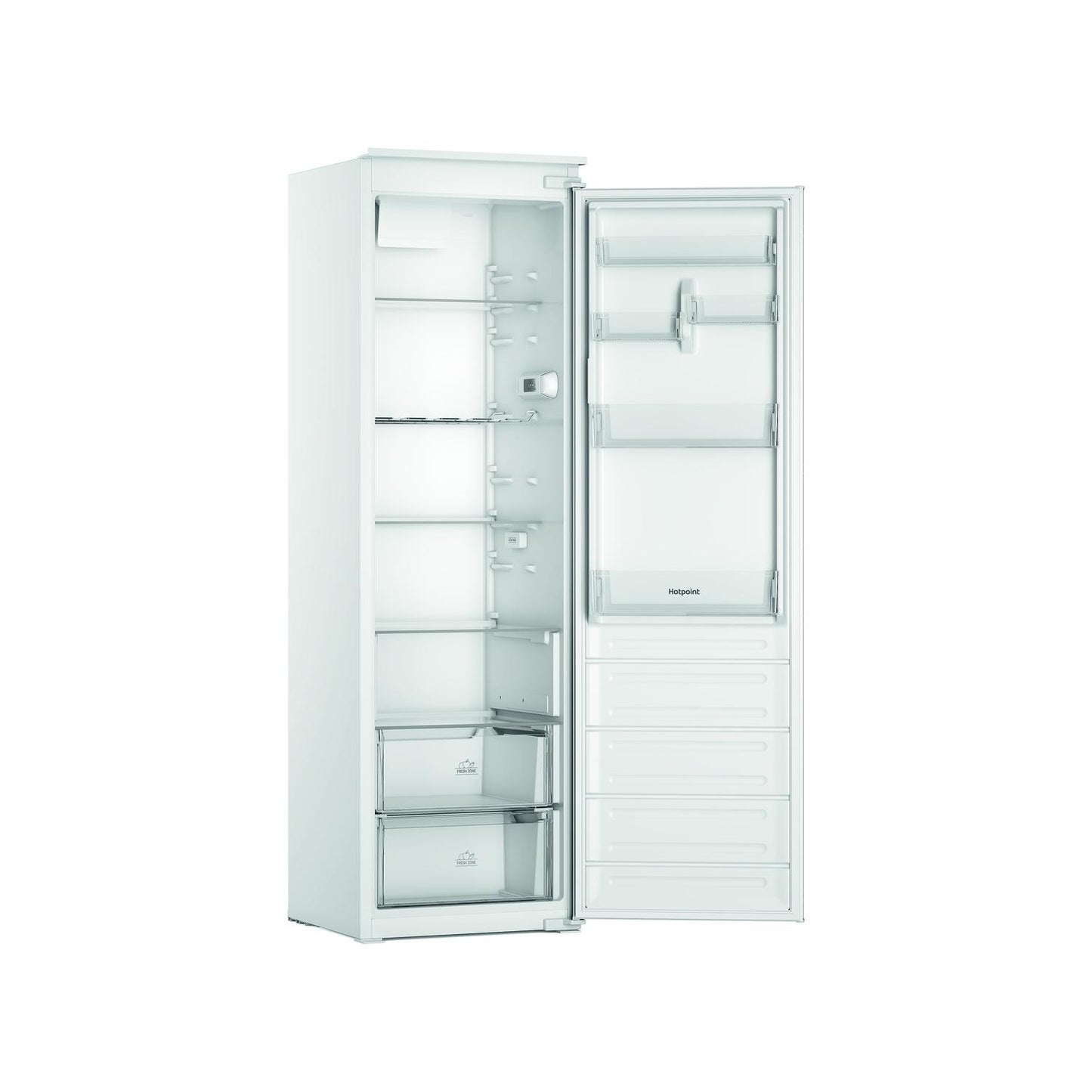 Hotpoint HTSD18A011A1 54cm Integrated Tall Fridge with Freezer Compartment - Stainless Steel