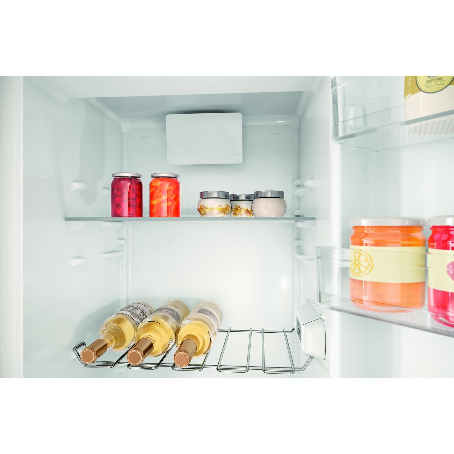 Hotpoint HTSD18A011A1 54cm Integrated Tall Fridge with Freezer Compartment - Stainless Steel