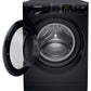 Hotpoint NSWF946BSUK 9kg 1400 Spin  Washing Machine - Black