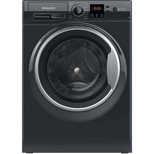 Hotpoint NSWF946BSUK 9kg 1400 Spin  Washing Machine - Black