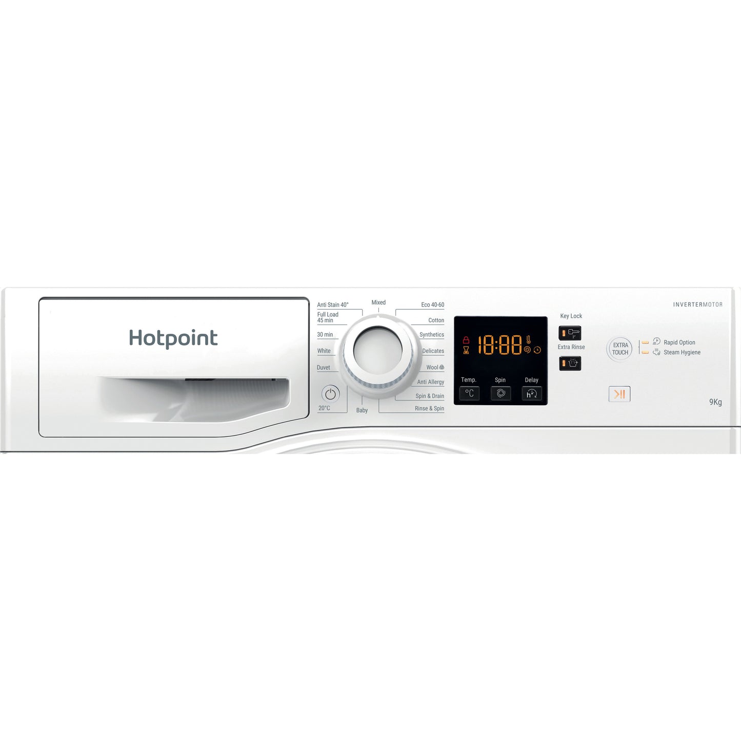 Hotpoint NSWF946WUK 9kg 1400 Spin Washing Machine - White