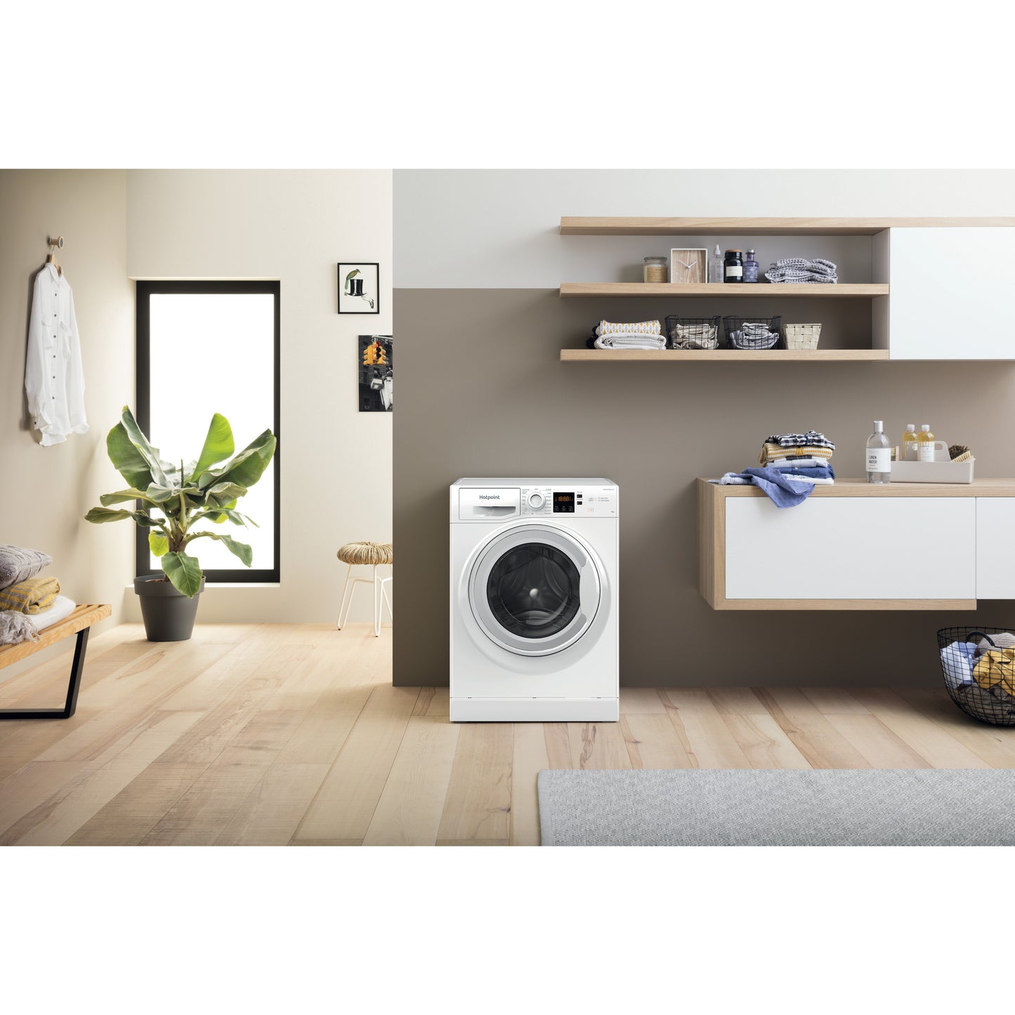 Hotpoint NSWF946WUK 9kg 1400 Spin Washing Machine - White
