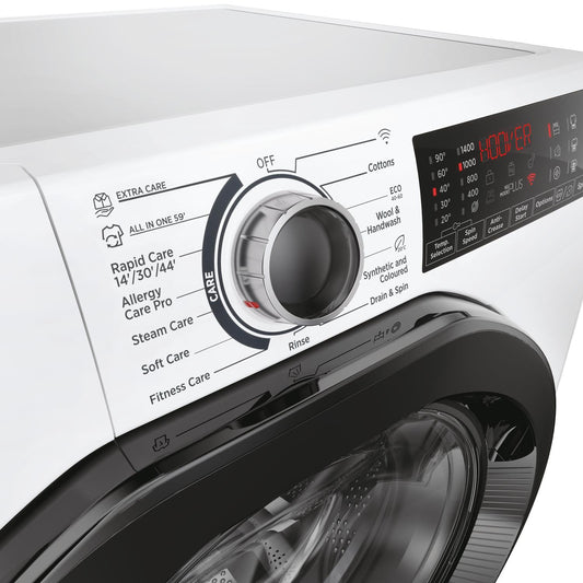 Hoover H3WPS496TAMB6-8 9kg 1400 Spin Washing Machine - White