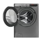 Hoover H3WPS496TMRR6 9kg 1400 Spin Washing Machine - Graphite