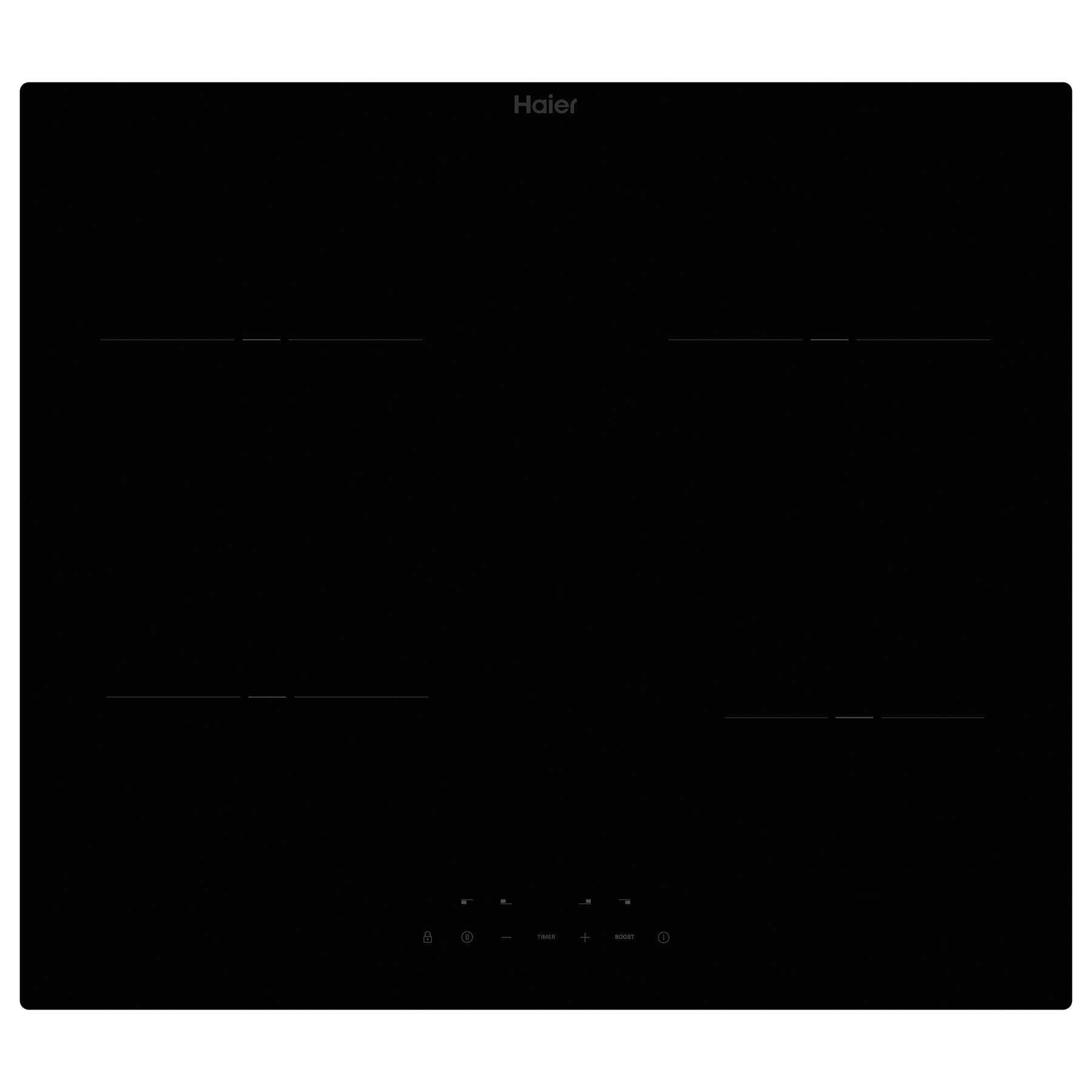 Haier Series 2 HAI643CCARUK Built-in 60 cm Zone induction hob 4 zone(s)
