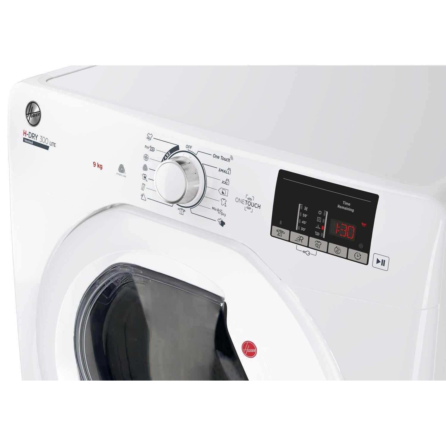 Hoover HLEV9DG-80 9kg Vented Tumble Dryer - White