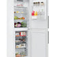 Hoover HVT3CLECKIHW 54.5cm 50/50 Low Frost Fridge Freezer - White