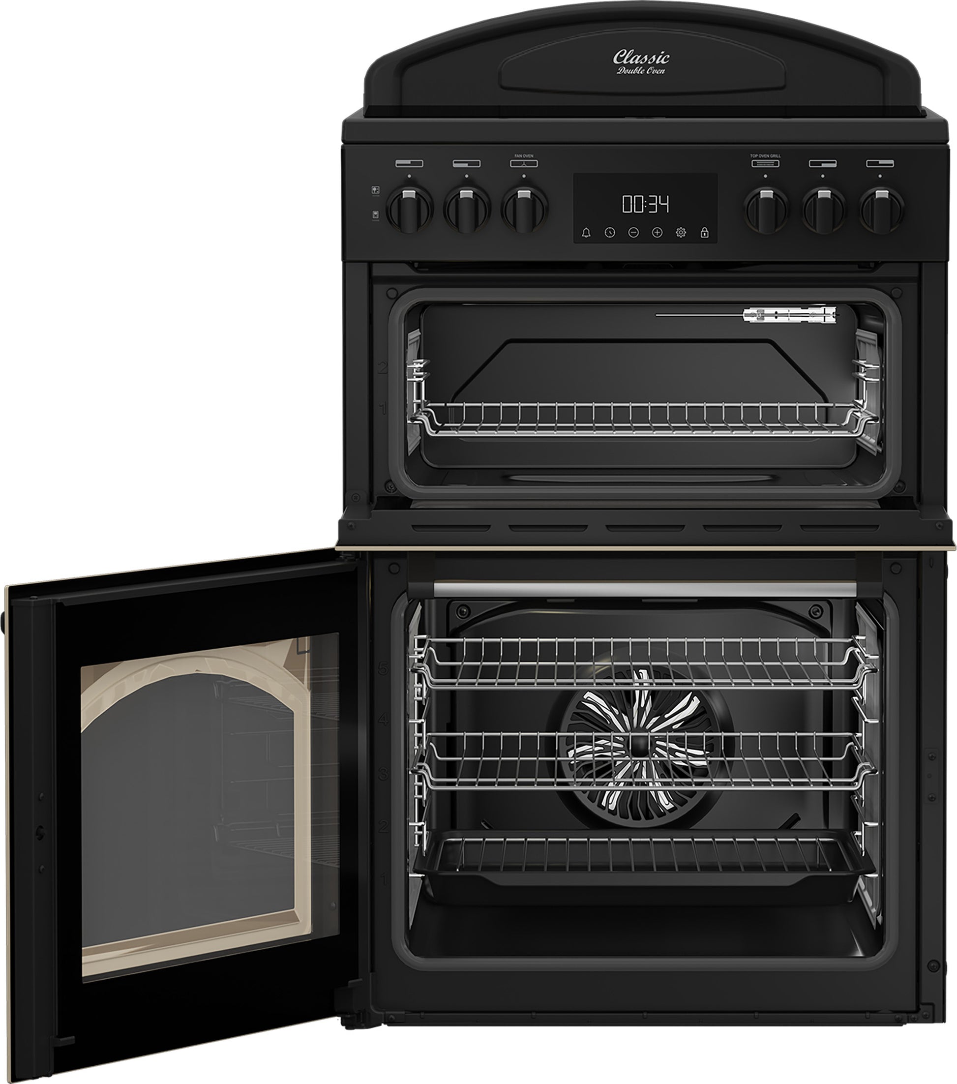 Leisure CLB60ECC 60cm Double Oven Electric Range Cooker - Cream