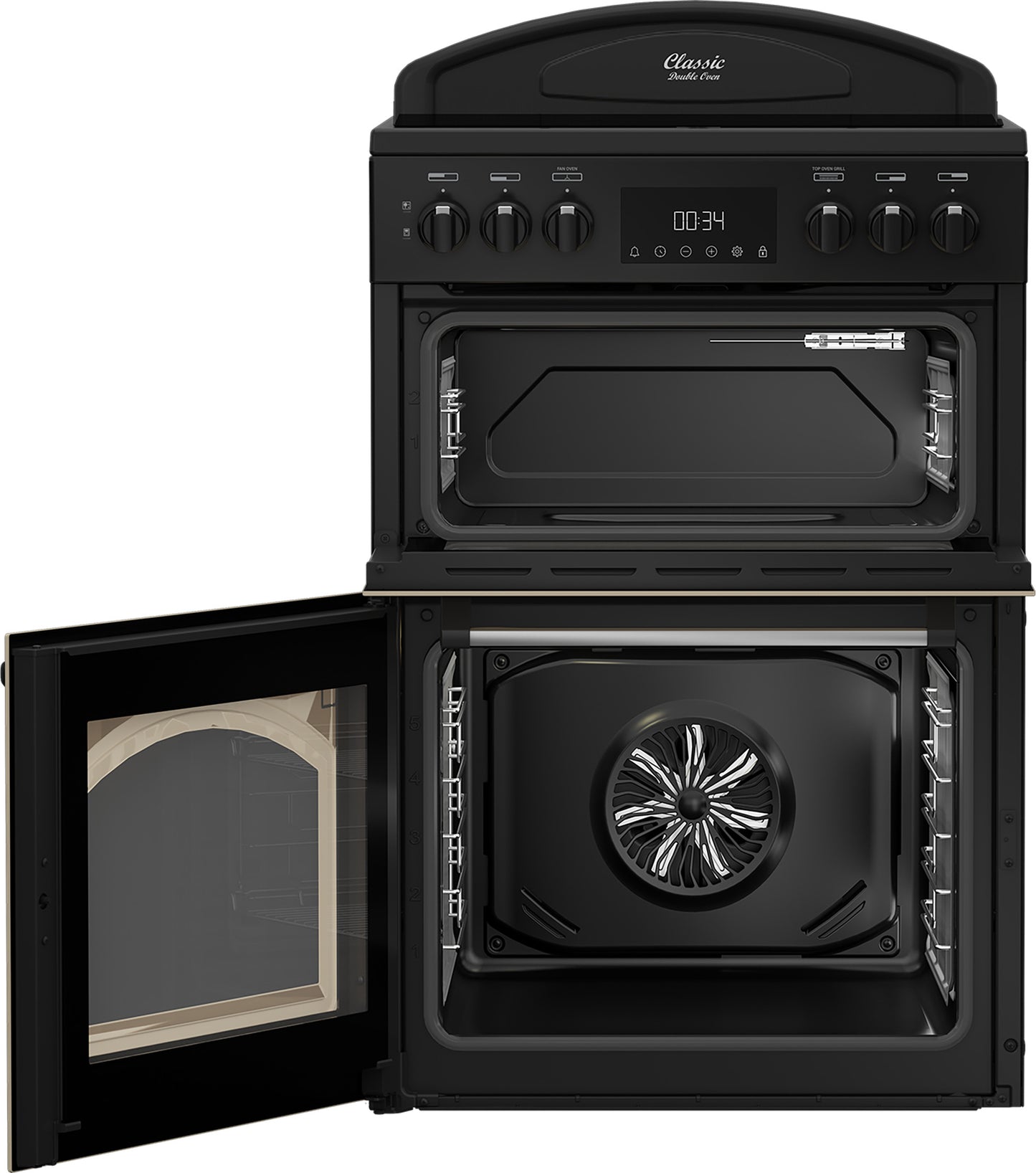 Leisure CLB60ECC 60cm Double Oven Electric Range Cooker - Cream