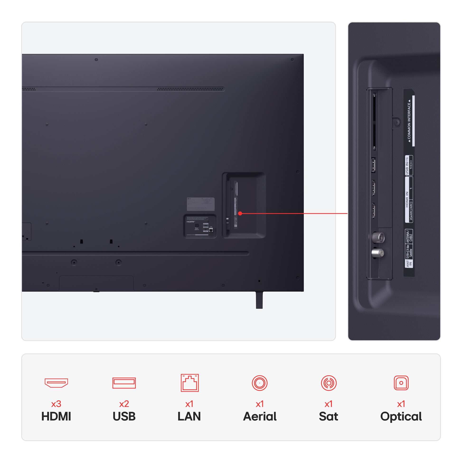 LG 75UA74006LB.AEK 75" 4K Ultra HD Smart TV
