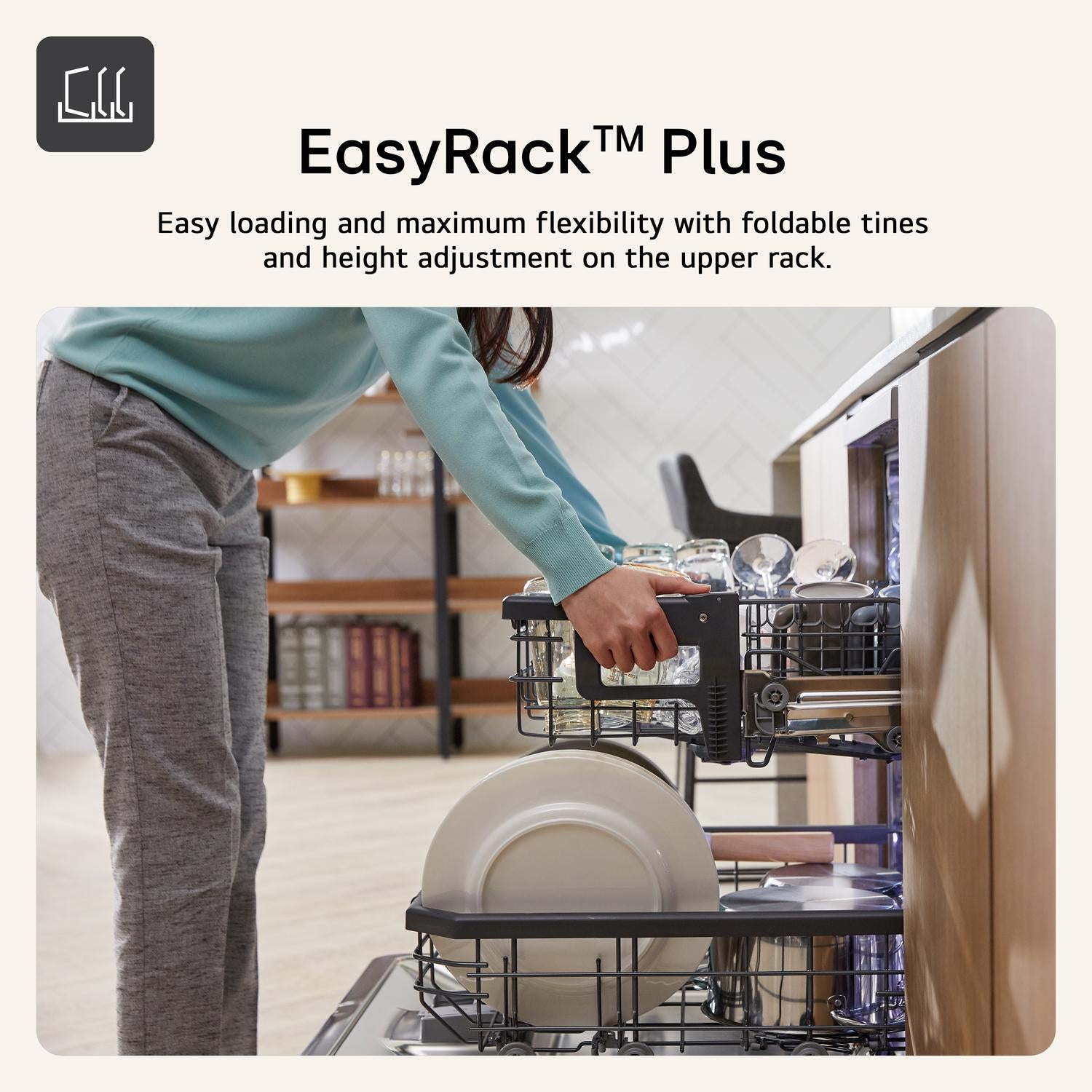 LG QuadWash™ DB273TX WiFi Connected Dishwasher - 14 Place Settings