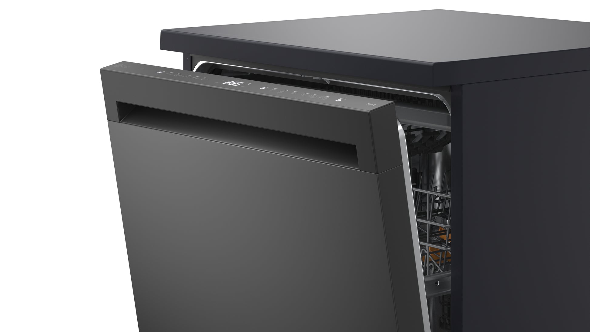 LG Series 8 TrueSteam QuadWash Pro DFGH836P 15 PS WiFi Connected Freestanding Full Size Dishwasher - Matte Black