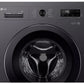 LG F4X1009NMK 9kg 1400 Spin Washing Machine - Slate Grey
