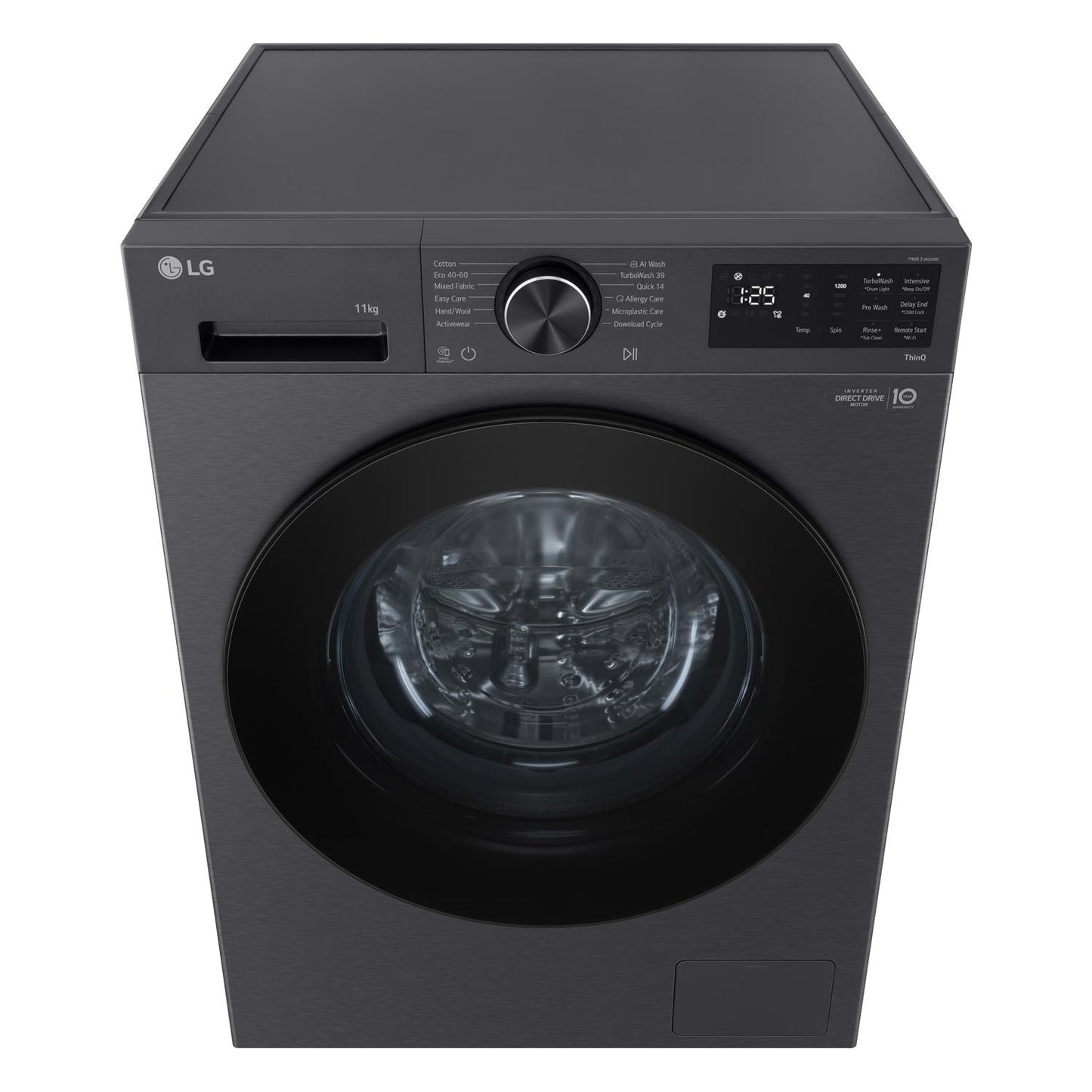 LG F4X5011TWB 11kg 1400 Spin Washing Machine - White