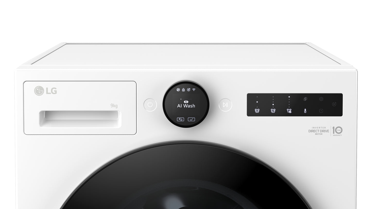 LG F4X7009TWB 9kg 1400 Spin Washing Machine - White