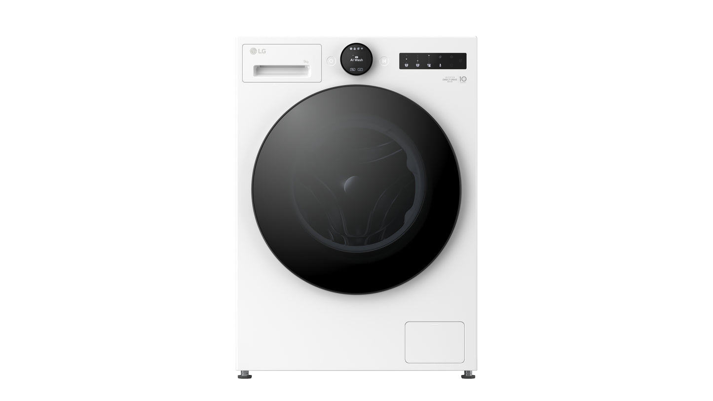 LG F4X7009TWB 9kg 1400 Spin Washing Machine - White