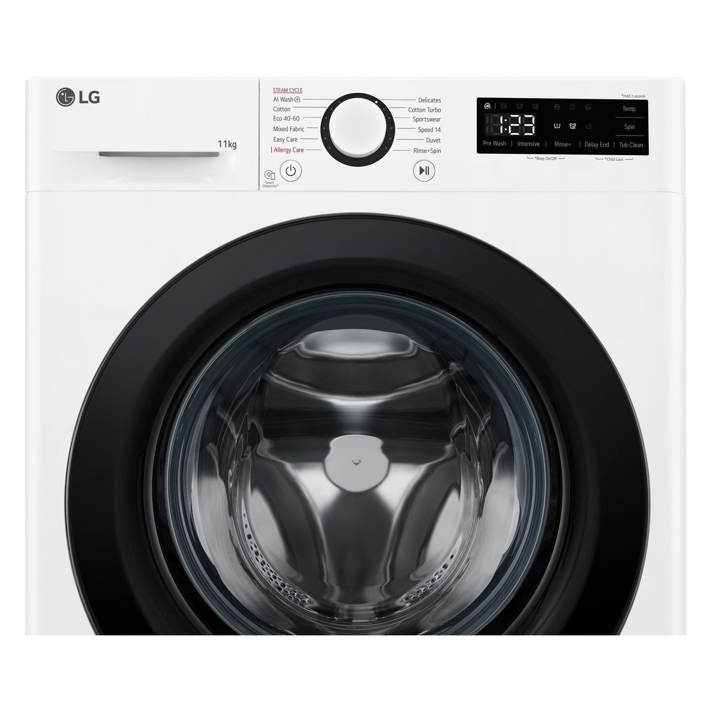 LG F4Y511WBLN1 11kg 1400 Spin Washing Machine - White