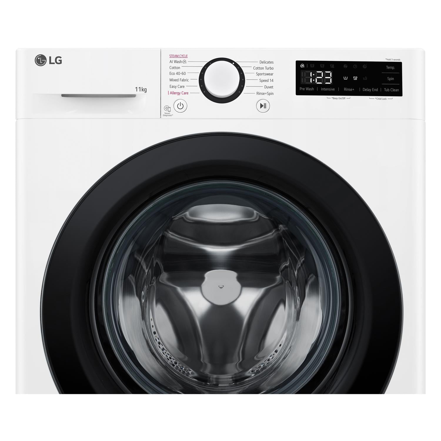 LG F4Y511WBLN1 11kg 1400 Spin Washing Machine - White