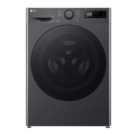 LG F4Y513GBLN1 13kg 1400 Spin Washing Machine - Slate Grey