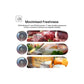 LG GBBW322CPY 69.7cm Total No Frost Freezer - Silver