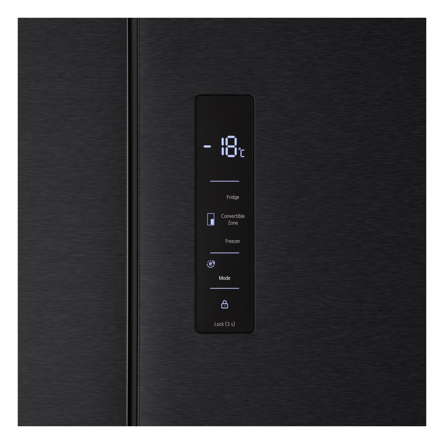 LG GMM42ABBEH No Frost American Fridge Freezer - Matte Black