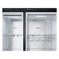 LG GSXE91EVAD 91.3cm Frost Free American Fridge Freezer - Essence Black Steel