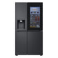 LG GSXE91EVAD 91.3cm Frost Free American Fridge Freezer - Essence Black Steel