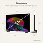 LG OLED42C66LB.AEK 42" 4K OLED Smart TV