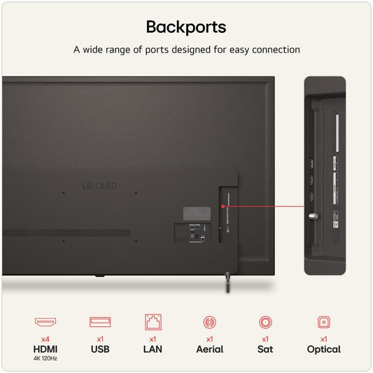 LG OLED65B6ELC.AEK 65" 4K OLED AI Smart TV