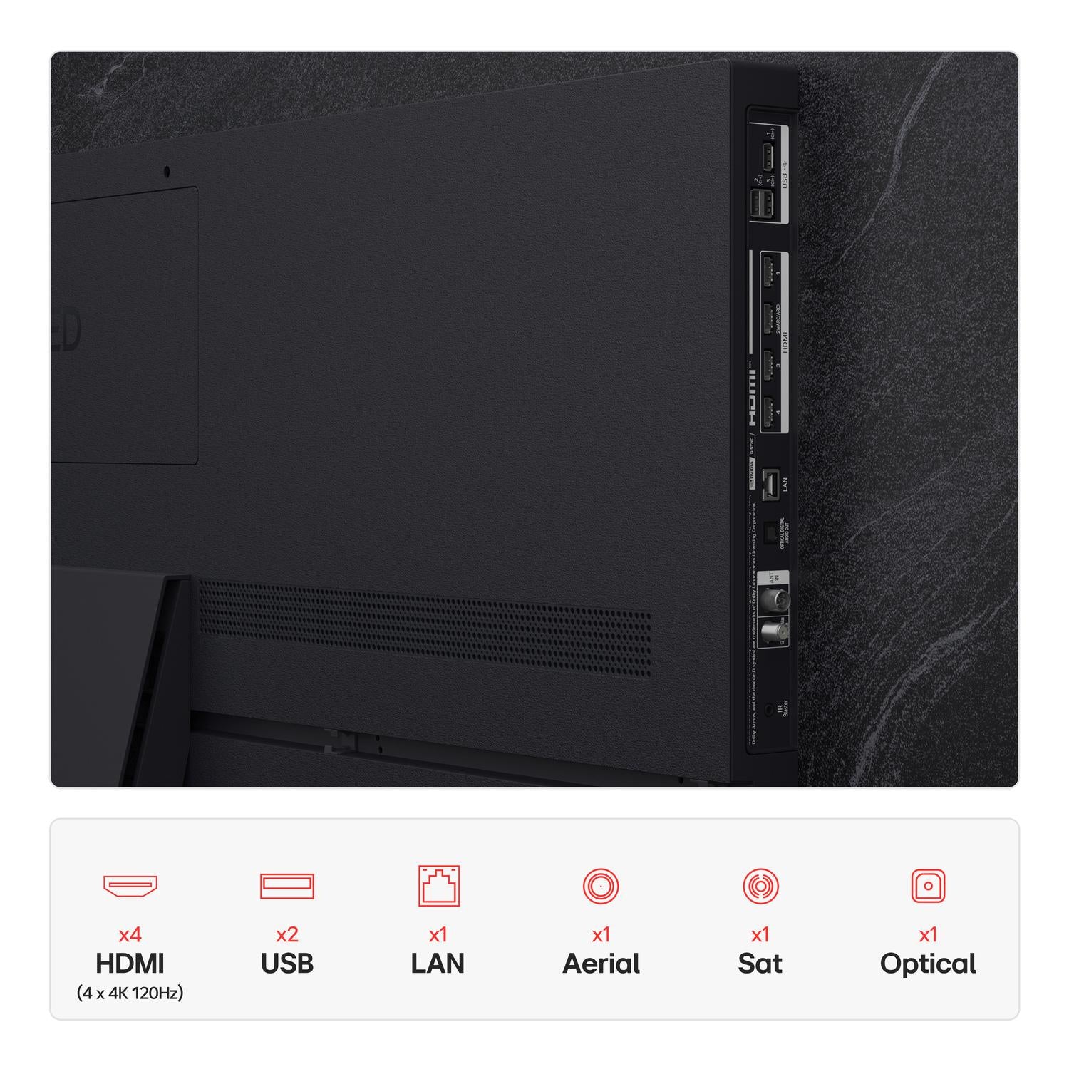 LG OLED83B56LA.AEK 83" 4K Ultra HD OLED AI B5 Smart TV