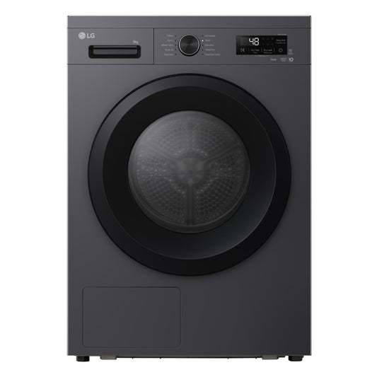 LG RHX1009NWK 9kg Heat Pump Tumble Dryer - Grey