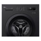 LG W4X1095NNK 9kg/5kg 1400 Spin Washer Dryer - Gloss Black