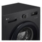 LG W4X1095NNK 9kg/5kg 1400 Spin Washer Dryer - Gloss Black