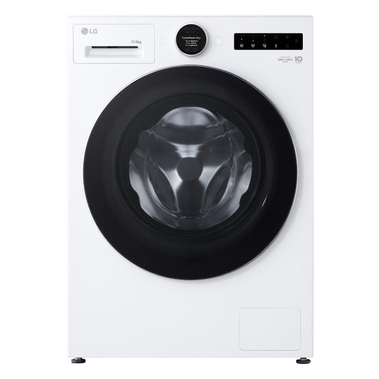 LG Series 10 AI Direct Drive WHX9016TLC - 11 kg Heat Pump Washer Dryer - White