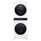 LG WT1210WWF 12kg/10kg 1400 Spin Wash Tower - White