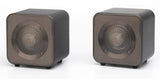 Mitchell Acoustics UStream Go Pair Portable active stereo wireless Speakers - Gun Metal Grey