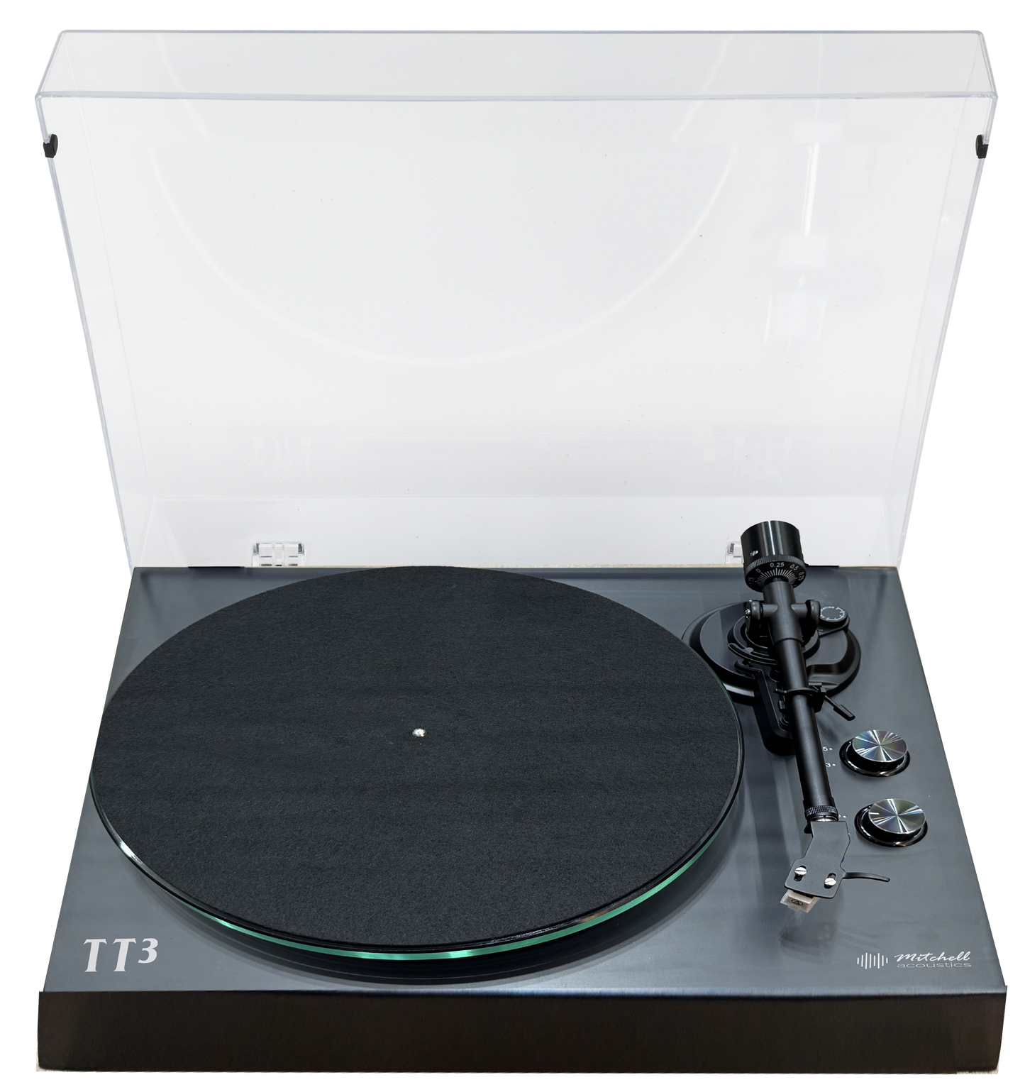 Mitchell Acoustics UStream TT3 Bluetooth vinyl Turntable - Black