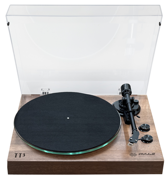 Mitchell Acoustics UStream TT3 Bluetooth Vinyl Turntable - Walnut