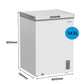 Midea MDRC211FZE01 143 Ltr Static Chest Freezer - White