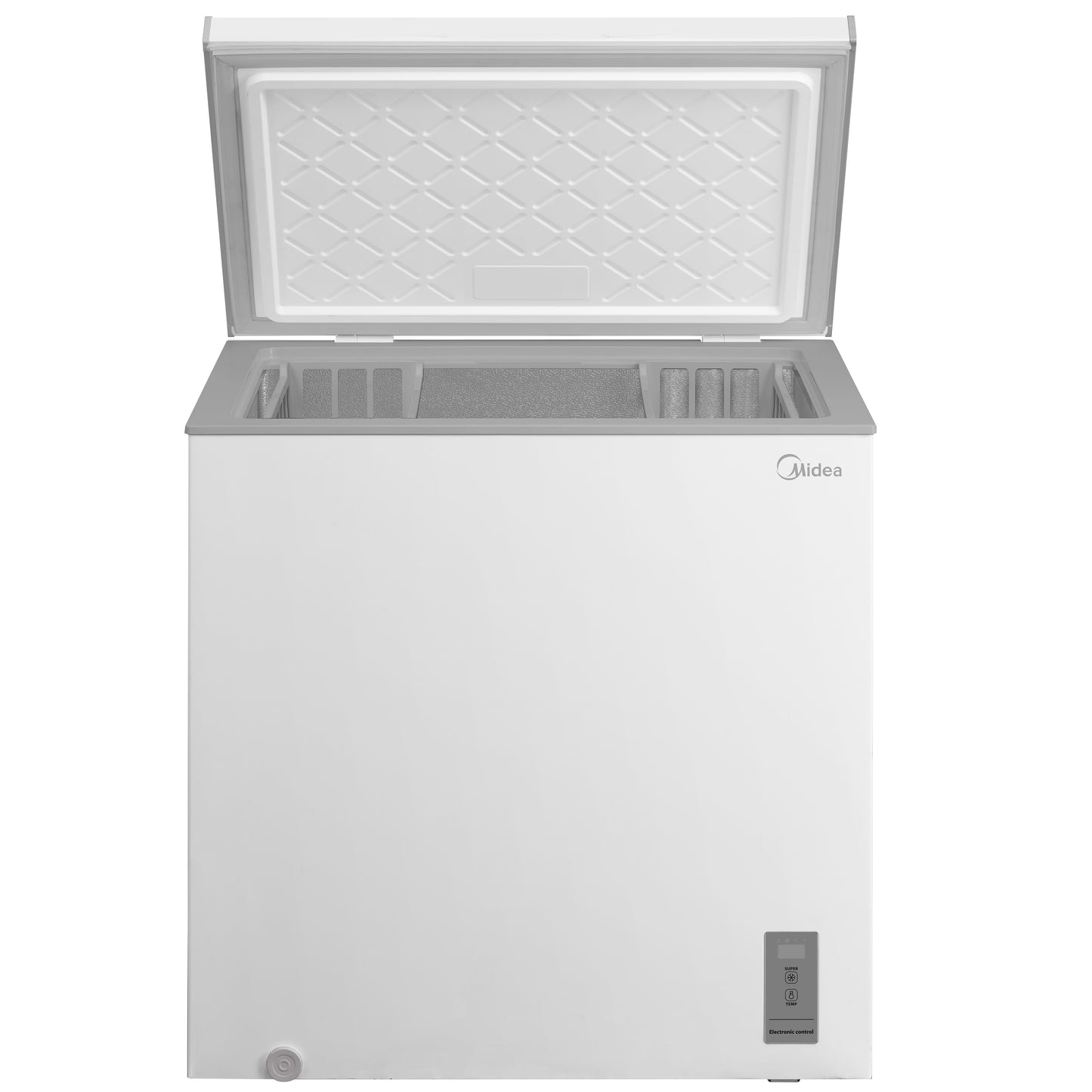 Midea MDRC284FZE01 198 Ltr Static Chest Freezer - White