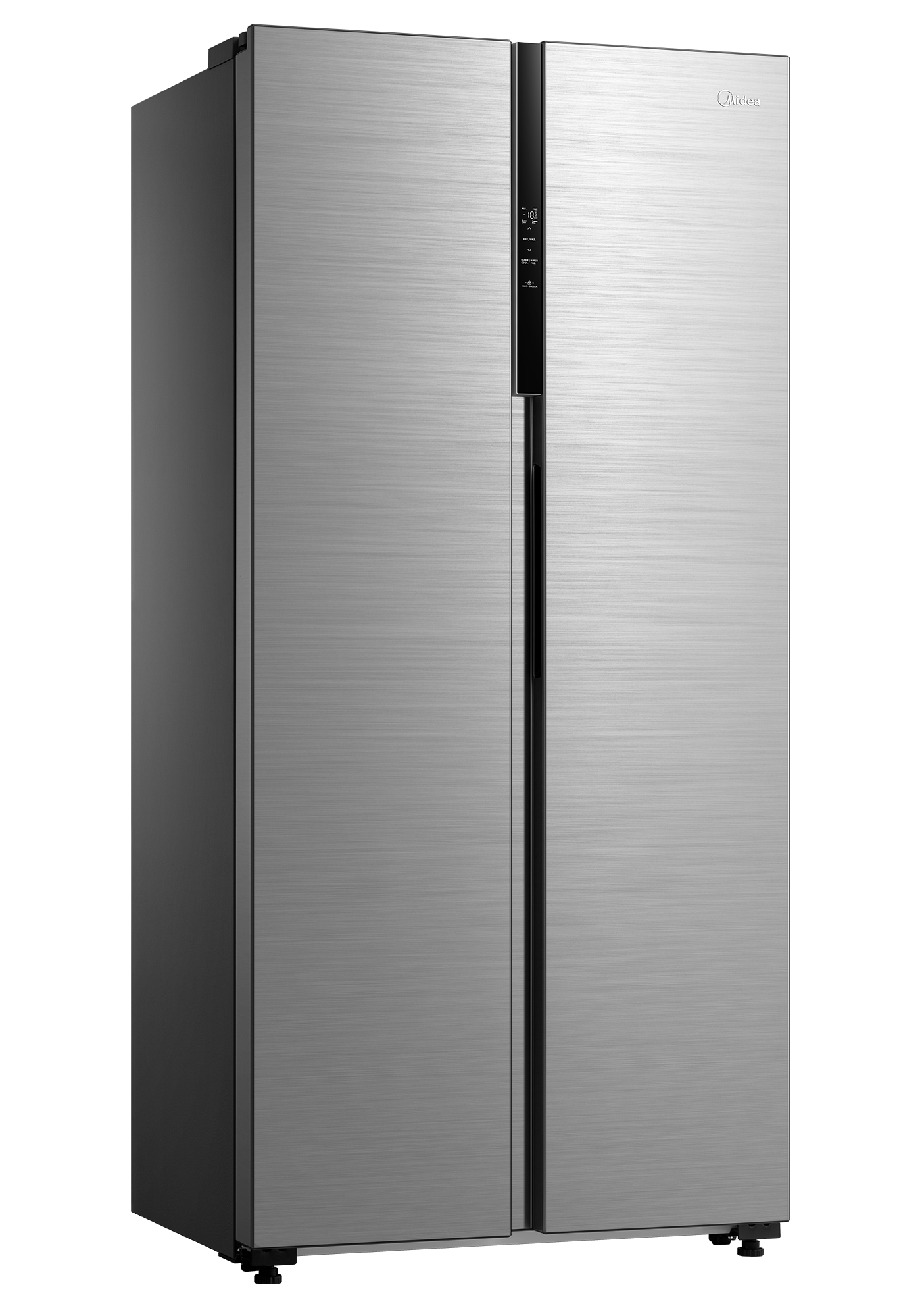 Midea MDRS619FIE46 83.5cm 460L Frost Free Fridge Freezer - Stainless Steel