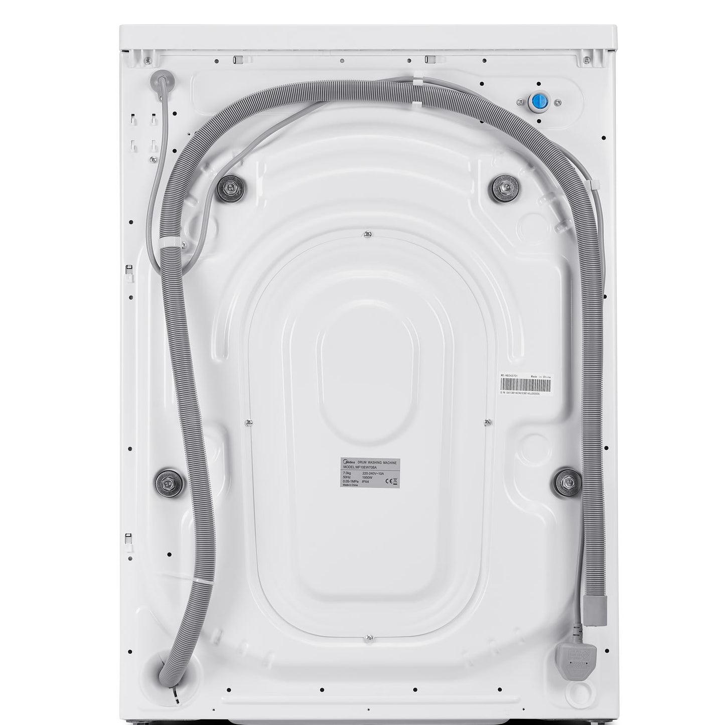 Midea MF10EW70BA 7kg 1400 Spin Washing Machine - White