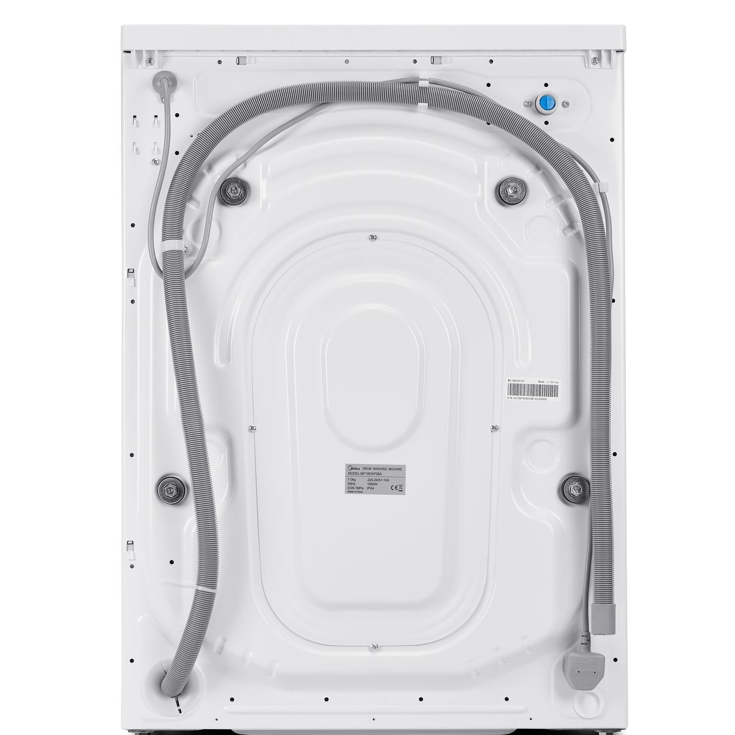 Midea MF10EW70BA 7kg 1400 Spin Washing Machine - White