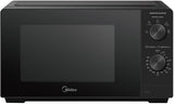 Midea MMOP01MZ-BK 20L Solo Microwave - Black