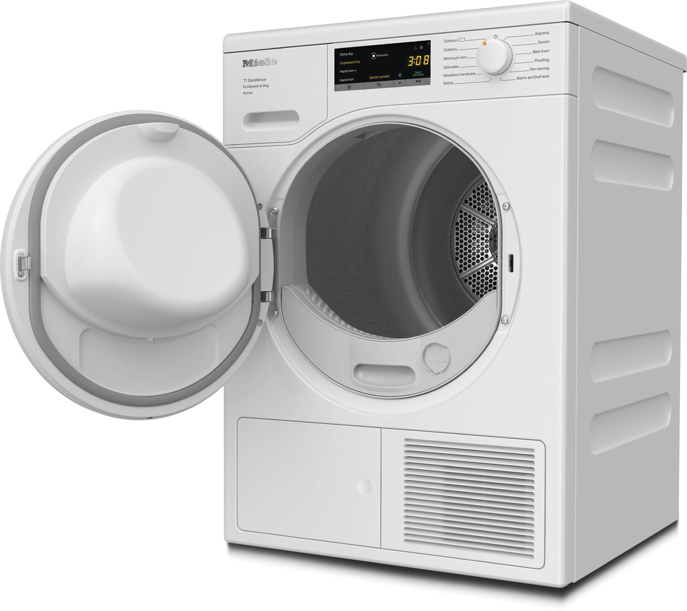 Miele TEA525 8kg Heat Pump Tumble Dryer - White