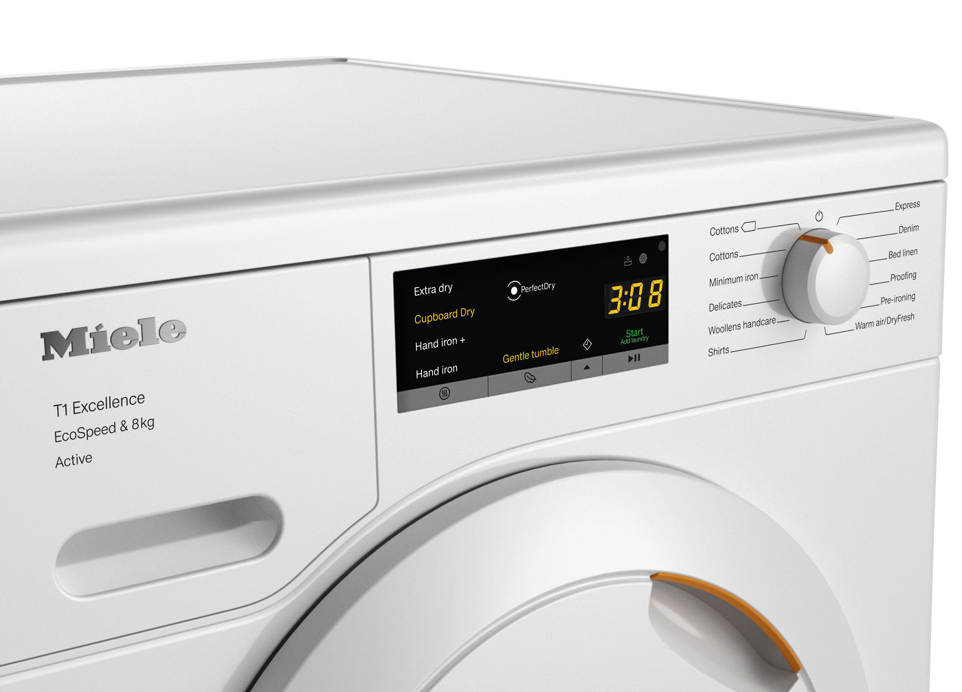 Miele TEA525 8kg Heat Pump Tumble Dryer - White