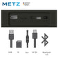 METZ MEBS60 Wireless Portable Bluetooth Speaker - Black