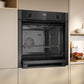 Neff B3ACE4AG3B Slide & Hide 59.4cm Built In Electric Single Oven - Graphite Grey